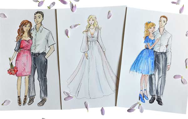 Paulina Live Art Illustration – Live-Malerei für Hochzeiten & Events