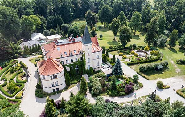 Palac Brzezno – Schlosshotel für Hochzeiten bei Dresden