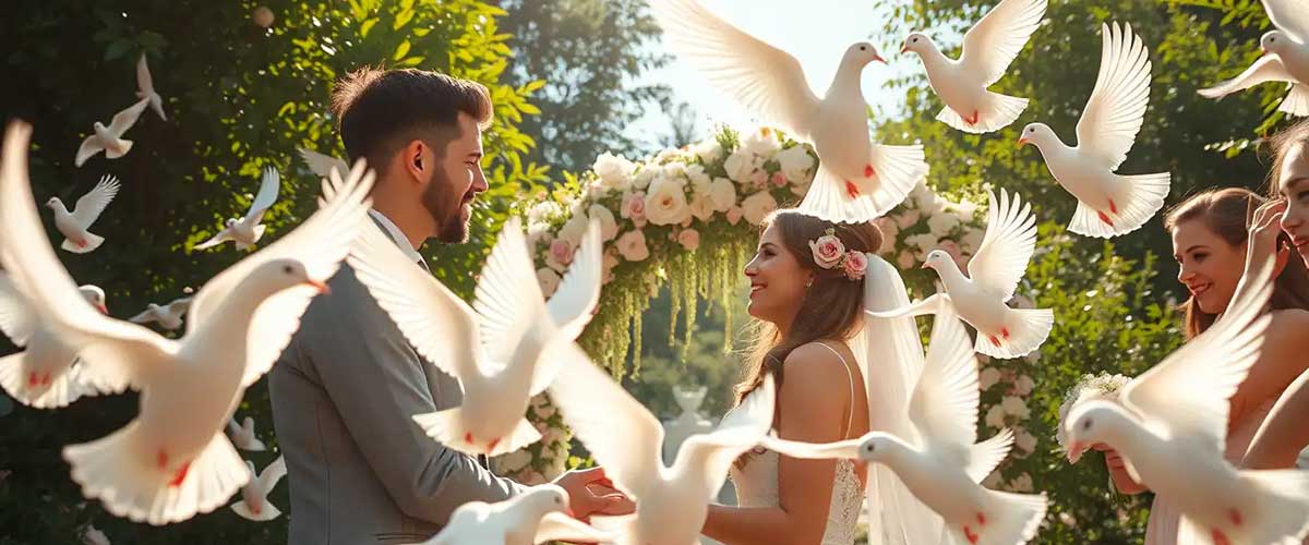 Hochzeitstauben