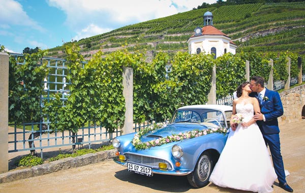 Hochzeit auf Schloss Wackerbarth