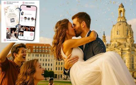 MyMillionSnaps – Hochzeitsfotos per QR-Code teilen