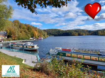 MS Kriebstein – standesamtliche Trauungen auf der Talsperre Kriebstein