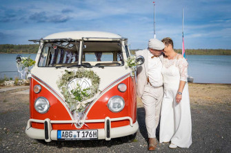Hochzeits-Bulli Kanz – VW-Klassiker für die Hochzeit mieten