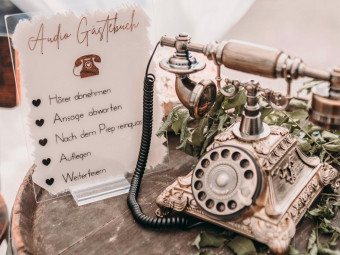 Audiogästebuch zur Hochzeit