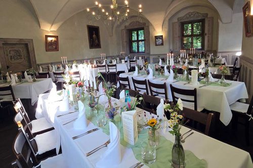 Schloss Scharfenberg – romantische Schlosshochzeit nahe Dresden